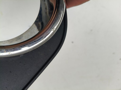 grid of a bumper left TOYOTA YARIS III 14- LIFT
