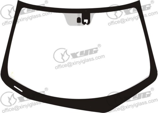 4008AGSIMV1B - ЛОБОВОЕ СТЕКЛО HONDA CR-С 3D ХЭТЧБЕК 2010-2016 SENSOR