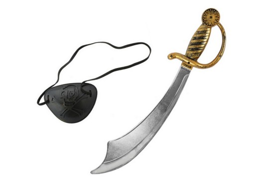ПІРАТСЬКИЙ НАБІР EYE PATCH SABER 2 шт
