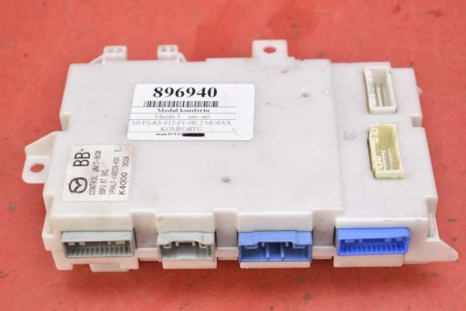 comfort control unit BBP3-67-560 MAZDA 3 2 II BL 1.6 16V 105 KM 09-13