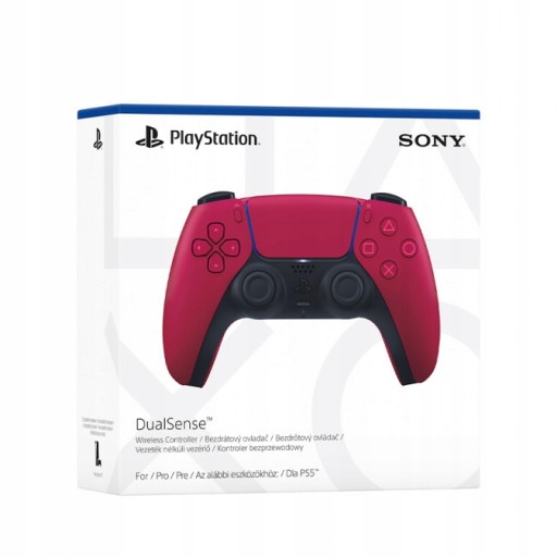 🚀 SUPER DEAL! Kontroler Sony PS5 DualSense Cosmic Red – Cena, która Znika Szybko!
