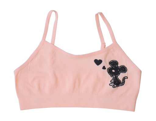 Помаранчевий спортивний бюстгальтер Greenice 140