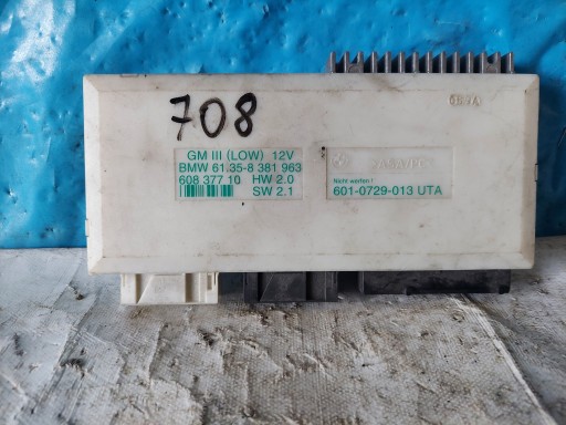 BMW E39 601-0729-013 comfort control unit