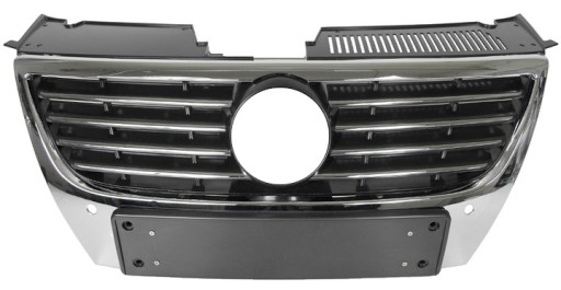 88530054802 - Решетка радиатора VW PASSAT B6 PDC хром 3C0853651AK