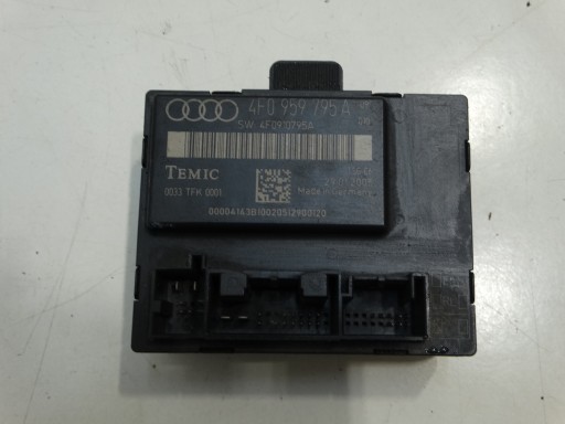 module control unit KOMFORTU door left rear part AUDI A6 C6 4F0959795A
