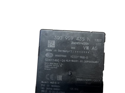 AUDI VW Module KESSY 3Q0959435N