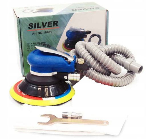 ШЛІФУВАЛЬНА МАШИНКА ПНЕВМАТИЧНА ЕКСЦЕНТРИКОВА ОСЦИЛЯЦІЙНА 150 мм ЗІ ШЛАНГОМ