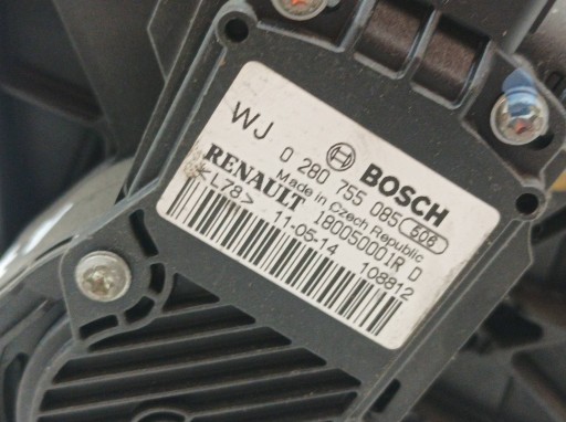 PEDAL potentiometer Gas der Kupplung KPL 0280755085 Renault Laguna III (2007- )