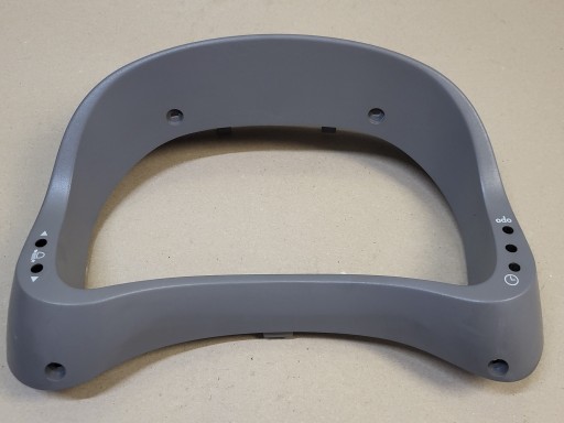 cover of the dial frame cover Z of the dashboard FIAT PANDA II 2 169 OE EU JASNY grey