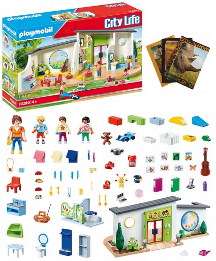 KLOCKI PLAYMOBIL 70280 PRZEDSZKOLE TĘCZA CITY LIFE 11132061640