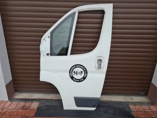 door front front left biale lakier - 249 BOXER JUMPER Fiat Ducato