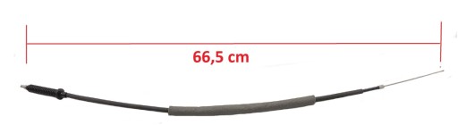 0161 - Кабель газа MICROCAR MgO DUE LIGIER XTOO R XTOO S XTOO RS JS50 JS60 66,5 см