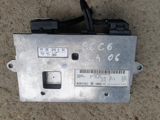 Bedienteil modul AUDI A6 C6 A8 4e0035729