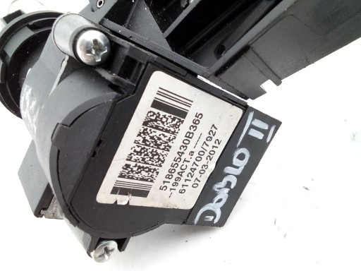 Fiat Doblo II 2 ignition z with key key key 518655430B365