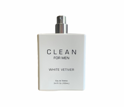 clean white vetiver woda toaletowa 100 ml  tester 