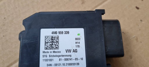 Q3 83A module control unit seat 4M0959339 VW AUDI
