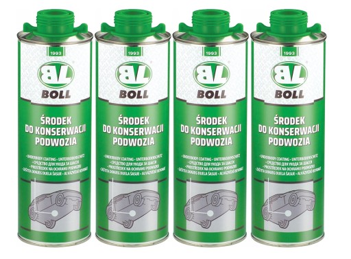 BOLL 4 x 1 литр 4Л для обслуживания шасси