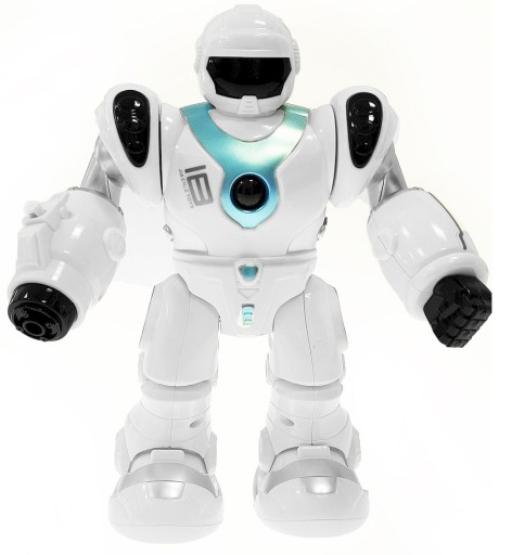 Синій крокуючий робот