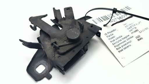 bonnet latch lock RENAULT MASTER III LIFT