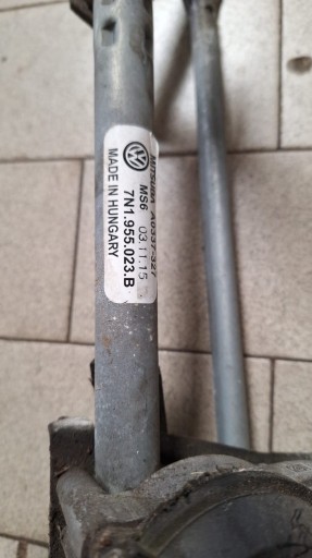 Motor Wischergestänge VW SHARAN II 7N1955023B