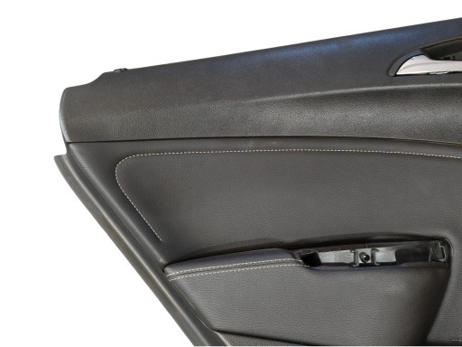 OPEL ASTRA J IV KOMBI upholstery side door left rear part black leather 13258735
