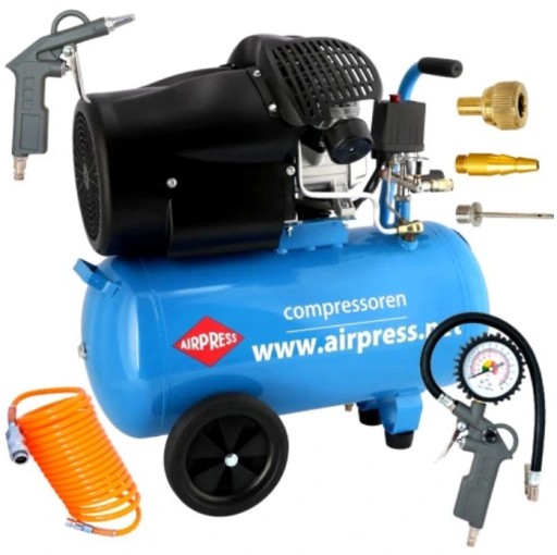 ПОРШНЕВОЙ КОМПРЕССОР 50л 8бар AIRPRESS HL425-50 260л/мин
