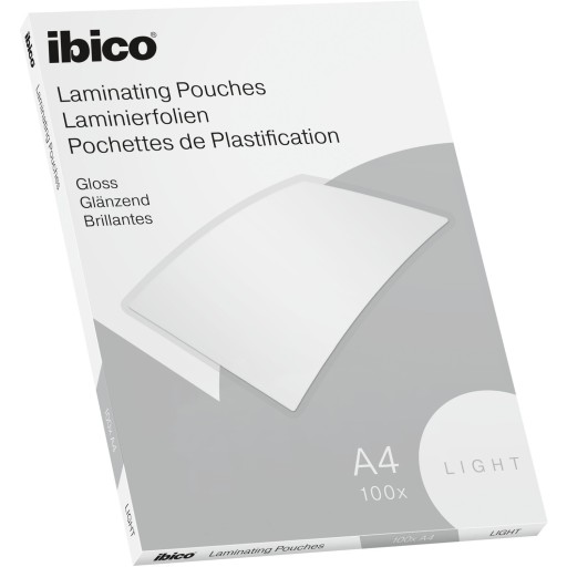 Laminovacia fólia laminácia A4 IBICO Light 75/80 mic 100 ks EXTRA