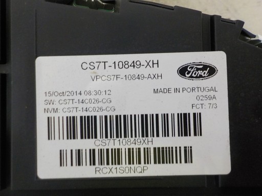 FORD MONDEO MK4 LIFT Instruments tachymètre compte tours CONVERS+ CS7T-10849-XH