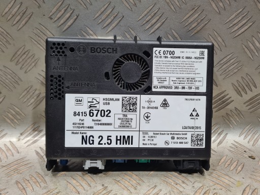 84156702 - Радиомодуль навигации 2.5 hmi opel insignia alift astra k insignia b mokka