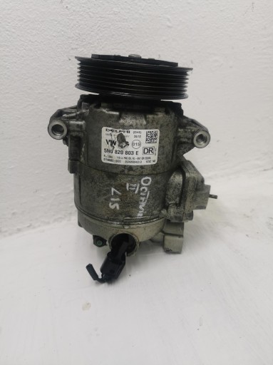 compressor of the air conditioning SKODA OCTAVIA II 5N0820803E