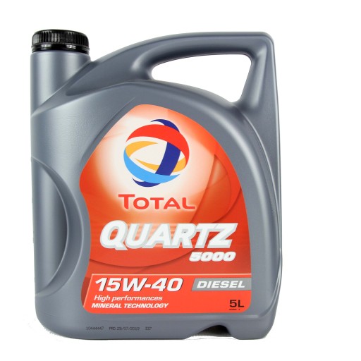 Масло TOTAL Quartz 5000 Diesel 15w40 5L