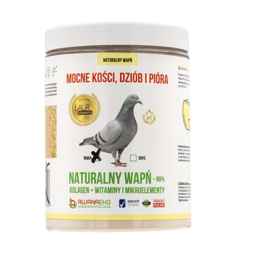 Prírodný vápenec pre holuby posilňuje vitamíny MÚKA