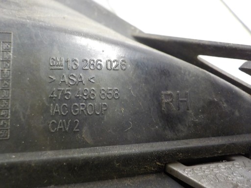 OPEL CORSA D LIFT FL griglia GRIGLIA Paraurti Destro