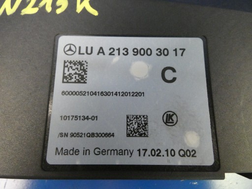 E classe W213 W205 module unité de commande électronique uce ZAPLONU
