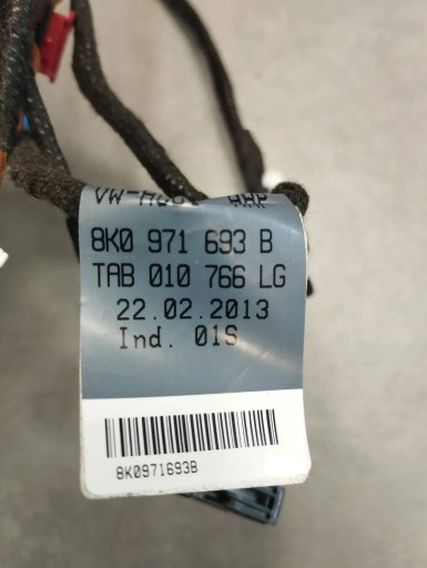 Audi A5 8T bundle door upholstery right rear part 8K0971693B