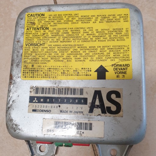 control unit module airbag of the airbags POWIETRZNYCH MITSUBISHI SPACE RUNNER OE