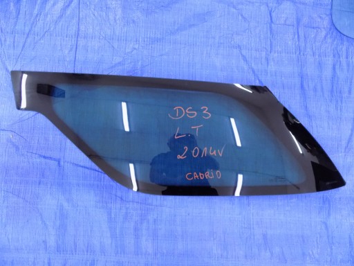 window left rear part left rear CITROEN DS3 CABRIO 14R