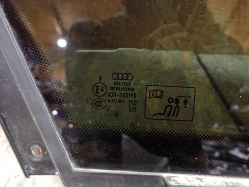 window left rear left rear part bodywork AUDI Q8 RSQ8 4M8 4MN 2018- 4M8845297F