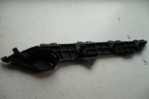 TOYOTA COROLLA E15, 2006-13 bumper bracket right rear part sedan
