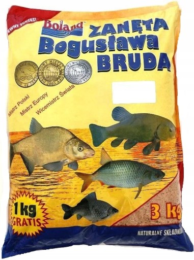 Приманка Боланд поплавковим і грунтовим способом 3 кг BOLAND POPULAR