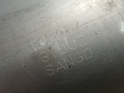 muffler, exhaust TOYOTA YARIS GR 31802