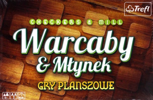 WARCABY / MLYNEK KLASYCZNE [GRA PLANSZOWA]