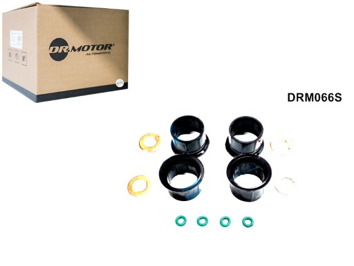 DRM066S - КОМПЛЕКТ МОНТ ВПРЫСКА С УПЛОТНИТЕЛЬНЫМИ КОЛЬЦАМИ ДЛЯ FORD C-MAX FOCUS 2.0 2.2 TDCI 10-НА