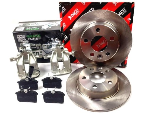 RZ045 RZ046 - ГАЛЬМІВНІ СУПОРТИ ЗАДНІ ДИСКИ КОЛОДКИ GALAXY SHARAN