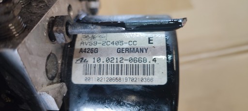 FORD FIESTA MK7 brake booster ABS ESP control unit