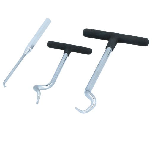 ЗАХВАТЫ ДЛЯ ДЕМОНТАЖА ГЕРМЕТИКОВ И УПЛОТНИТЕЛЬНЫХ КОЛЕЦ 3ШТ