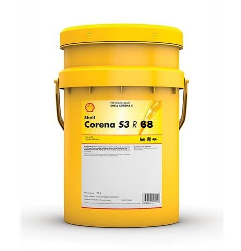 SHELL CORENA S3 R 68 для гвинтових компресорів 20л