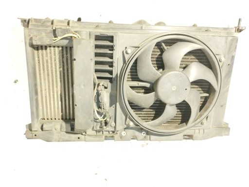 Peugeot 307 HDI chladiče, stěna ventilátor