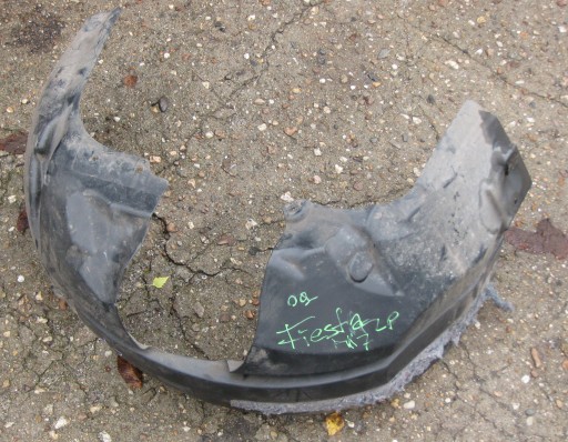 FORD FIESTA MK7 3D 09R mudguard left front 8A61-16115-AD