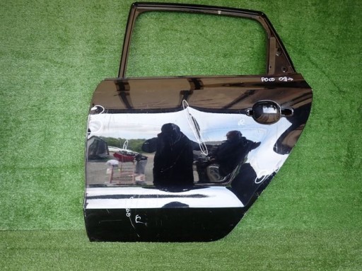 VW POLO 09- door left rear. rear part